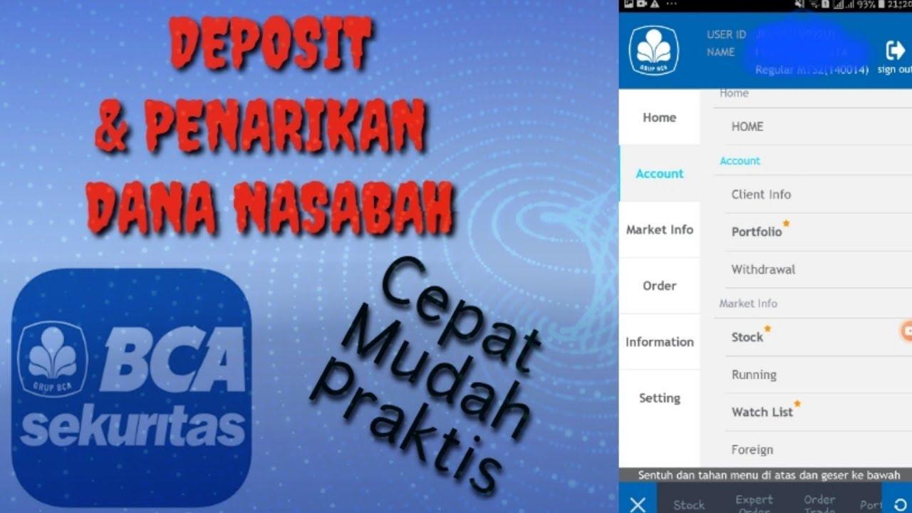 Langkah Mudah Membuat Akun Depo 10k BCA